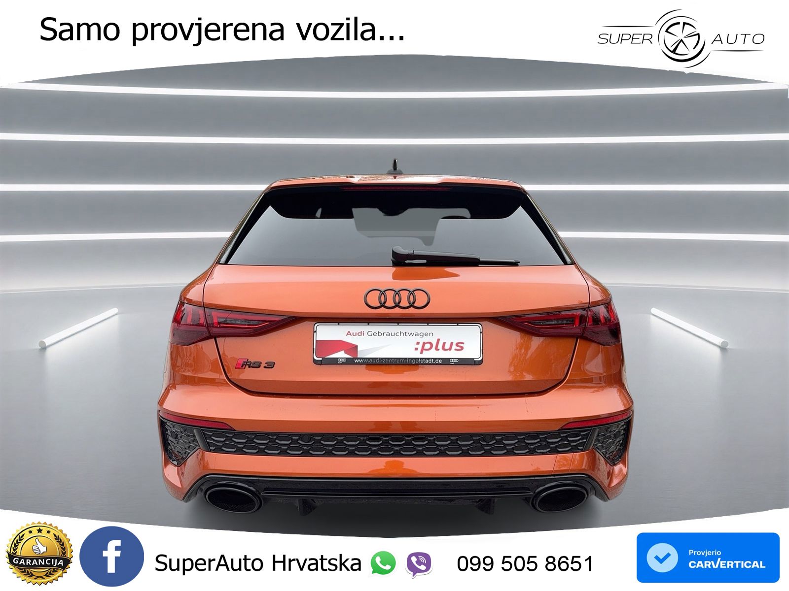 Audi RS3 Sedan 2.5 TFSI (400 KS) quattro S tronic LED+GR SJED+ACC