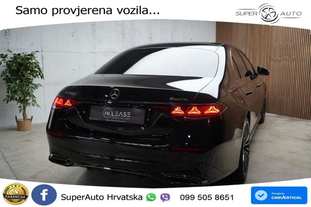 Mercedes S 350d (313 KS) EQ Boost 4MATIC 9G-TRONIC AMG ZRAČNI+ACC+4xGR SJED+KAM