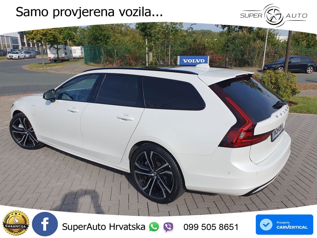 Volvo V90 Recharge T8 AWD Geartronic ACC+HEAD+4xGR SJED+360+PANO
