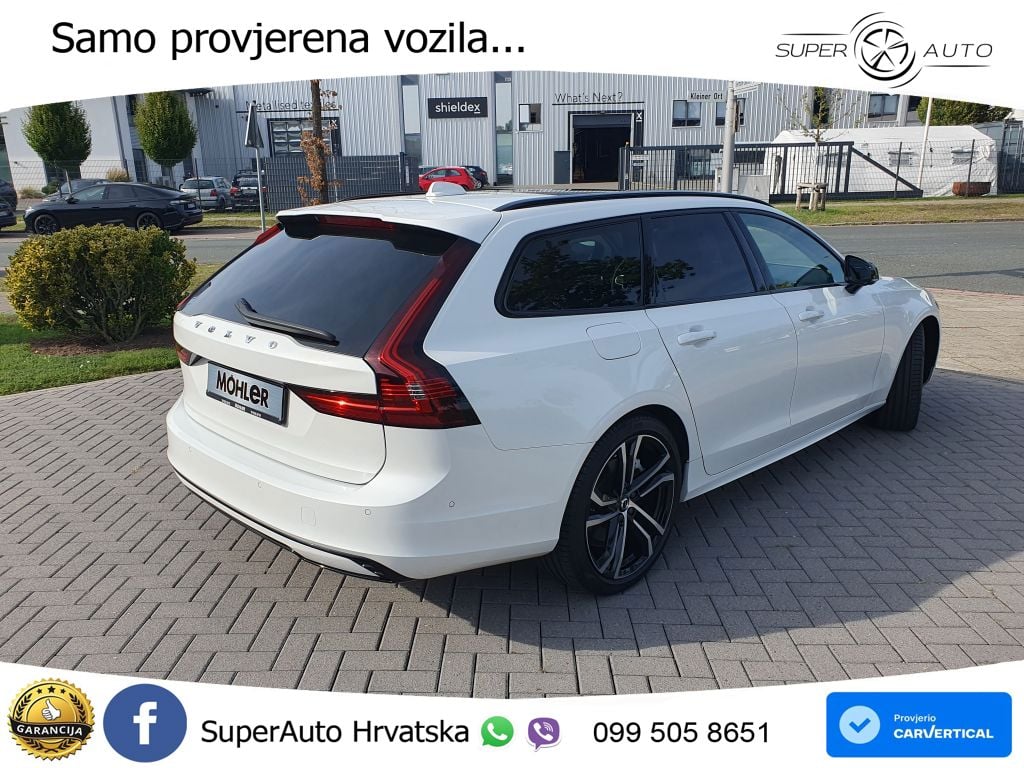 Volvo V90 Recharge T8 AWD Geartronic ACC+HEAD+4xGR SJED+360+PANO