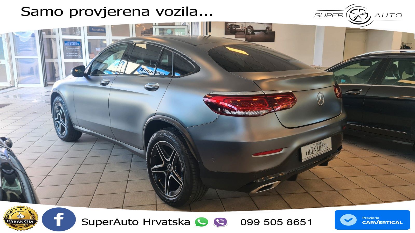 Mercedes GLC Coupe 400d (330 KS) 4MATIC 9G-TRONIC AMG ACC+HEAD+GR SJED+360+PANO