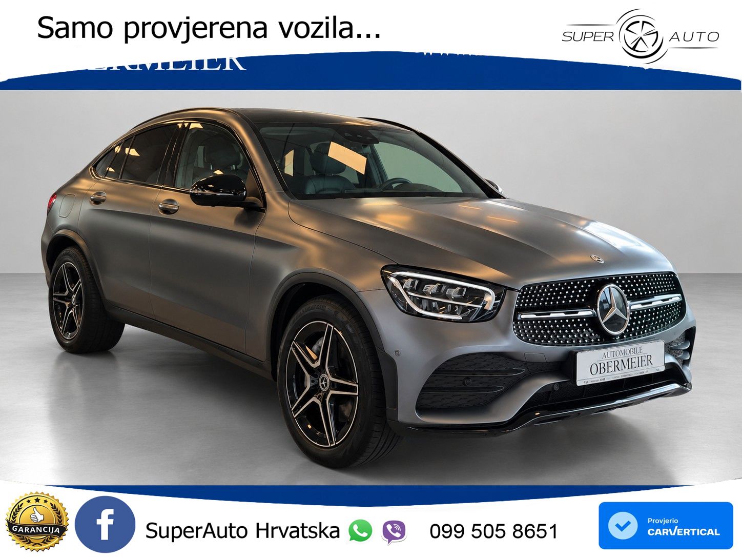 Mercedes GLC Coupe 400d (330 KS) 4MATIC 9G-TRONIC AMG ACC+HEAD+GR SJED+360+PANO