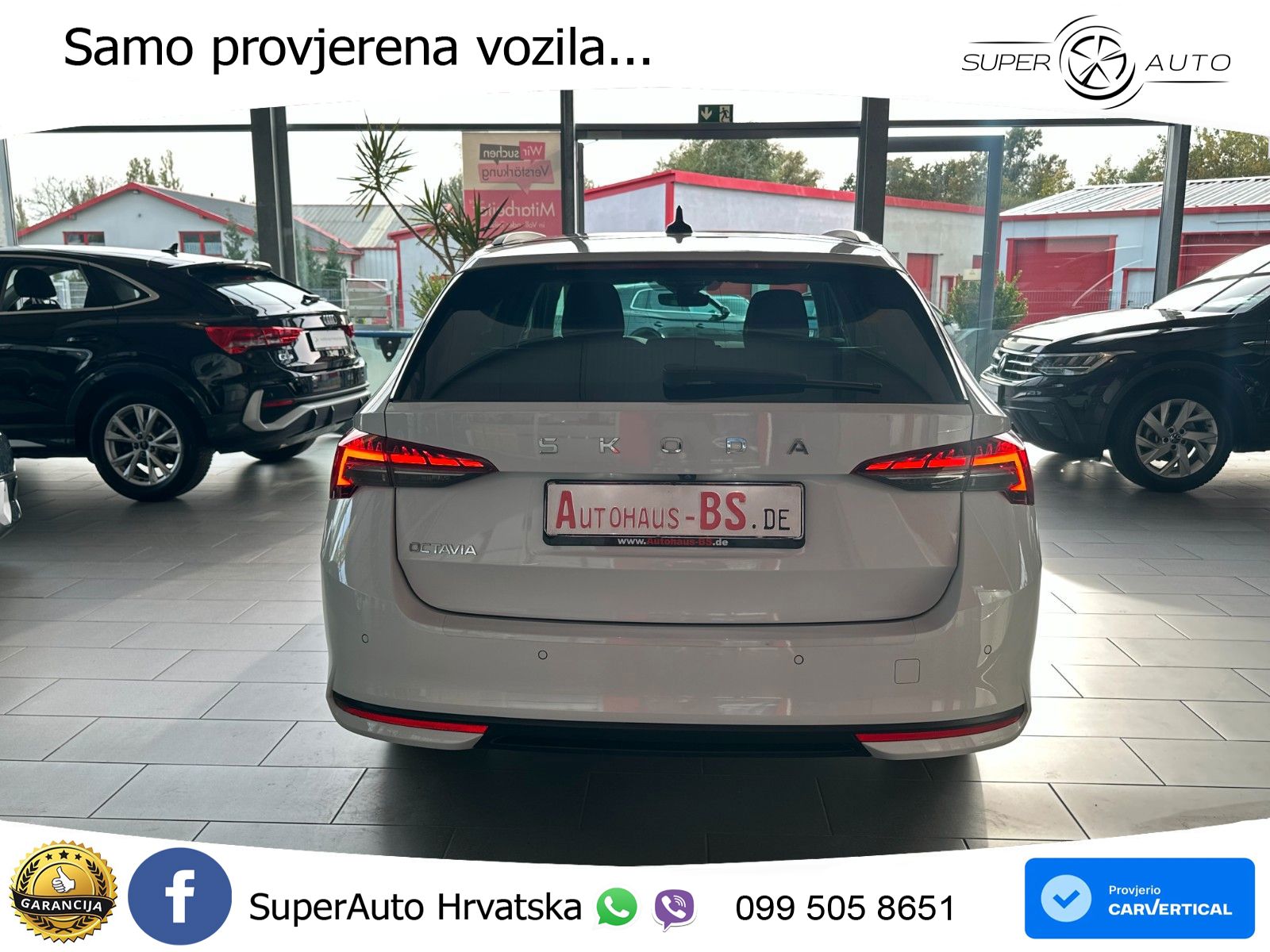Škoda Octavia Combi 2.0 TDI (150 KS) DSG LED+GR SJED+ACC