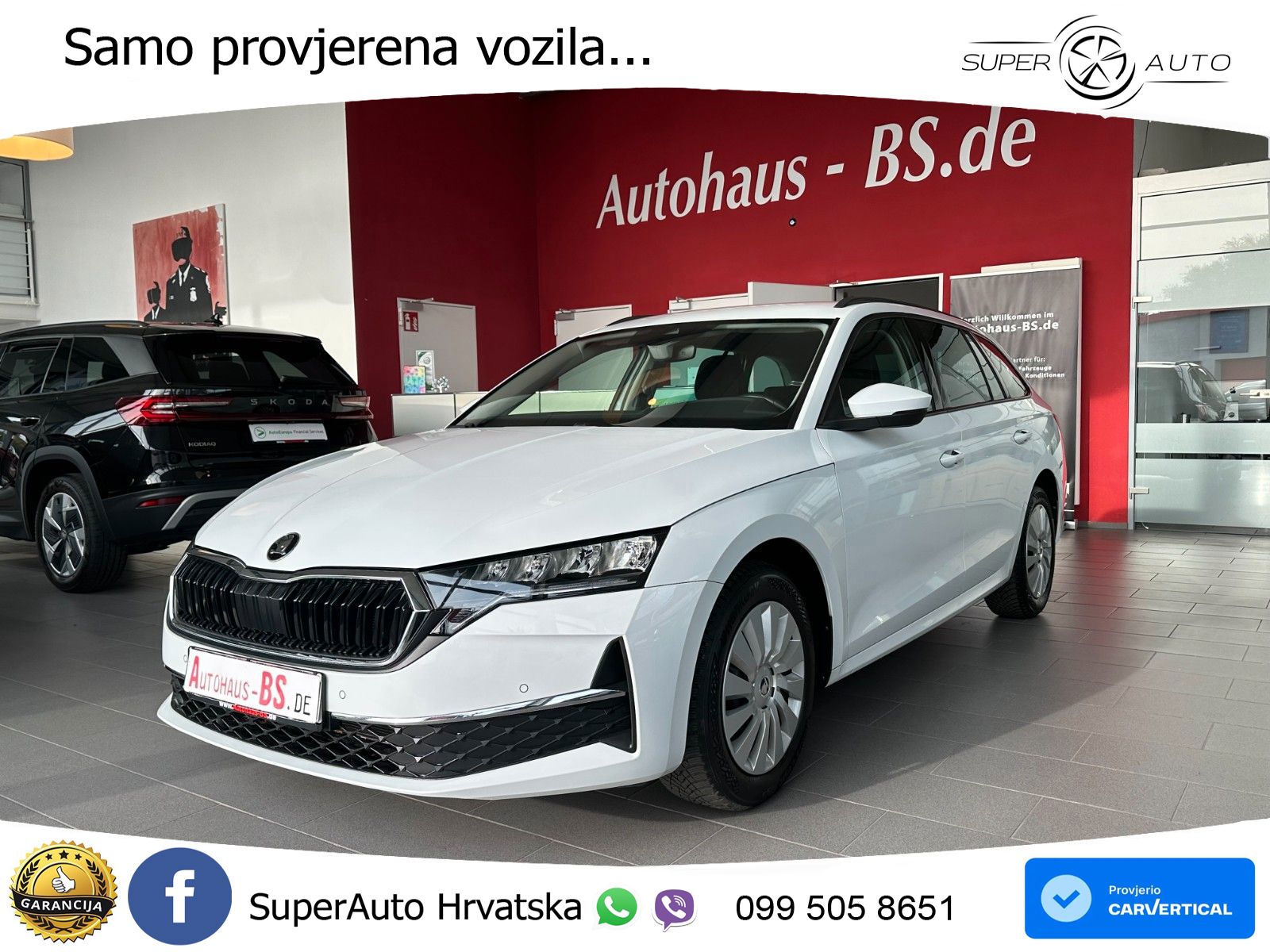 Škoda Octavia Combi 2.0 TDI (150 KS) DSG LED+GR SJED+ACC