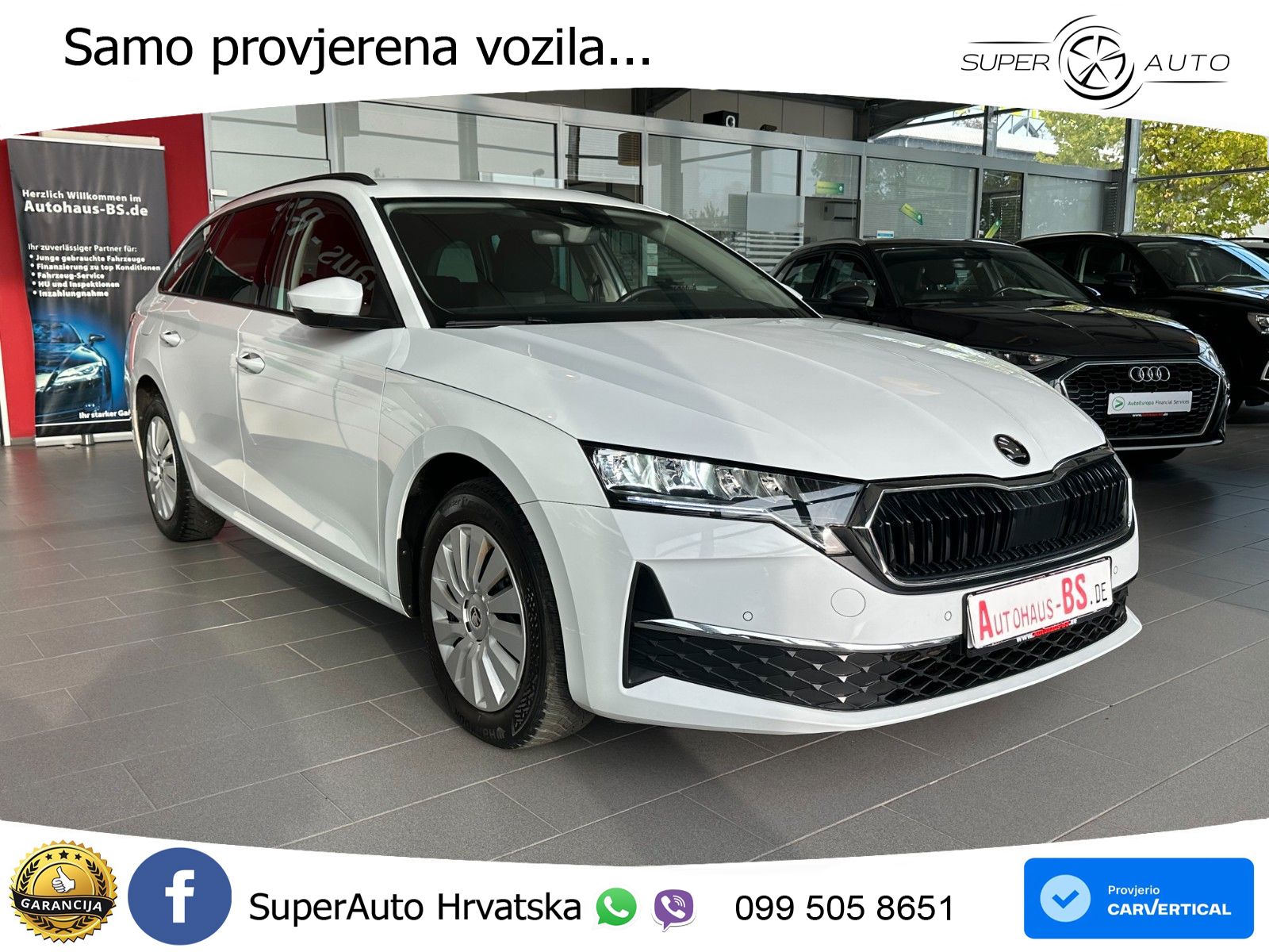 Škoda Octavia Combi 2.0 TDI (150 KS) DSG LED+GR SJED+ACC