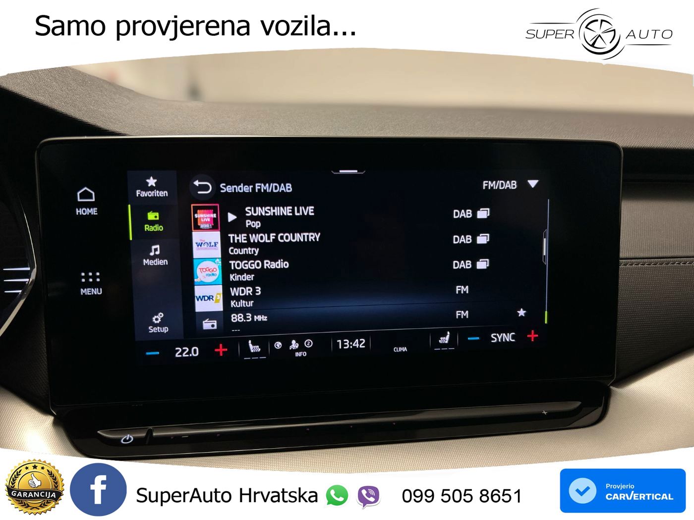 Škoda Octavia Combi 2.0 TDI (150 KS) LED+GR SJED+ACC