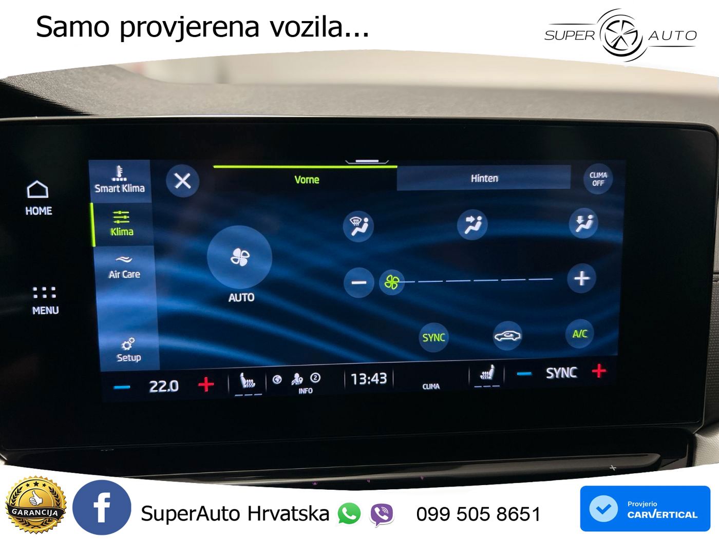 Škoda Octavia Combi 2.0 TDI (150 KS) LED+GR SJED+ACC