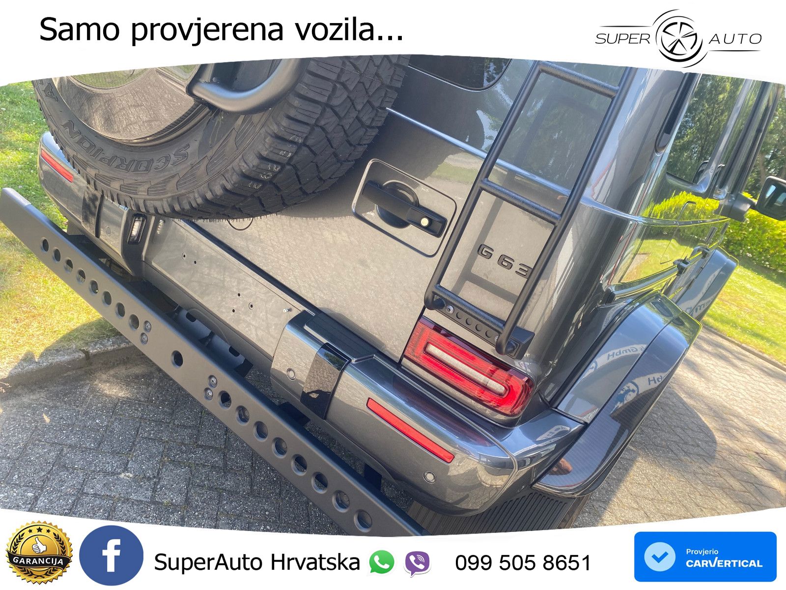 Mercedes AMG G 63 Long V8 (585 KS) 4MATIC 9G-TRONIC AMG SPEEDSHIFT PLUS Edition One LED+GR SJED+ACC