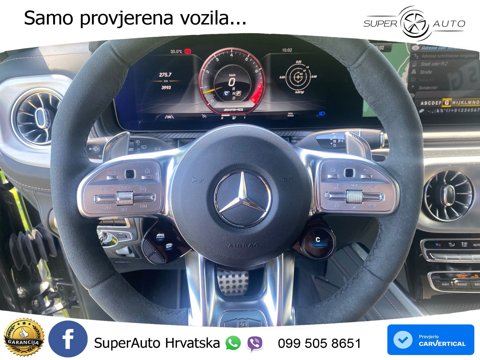 Mercedes AMG G 63 Long V8 (585 KS) 4MATIC 9G-TRONIC AMG SPEEDSHIFT PLUS Edition One LED+GR SJED+ACC