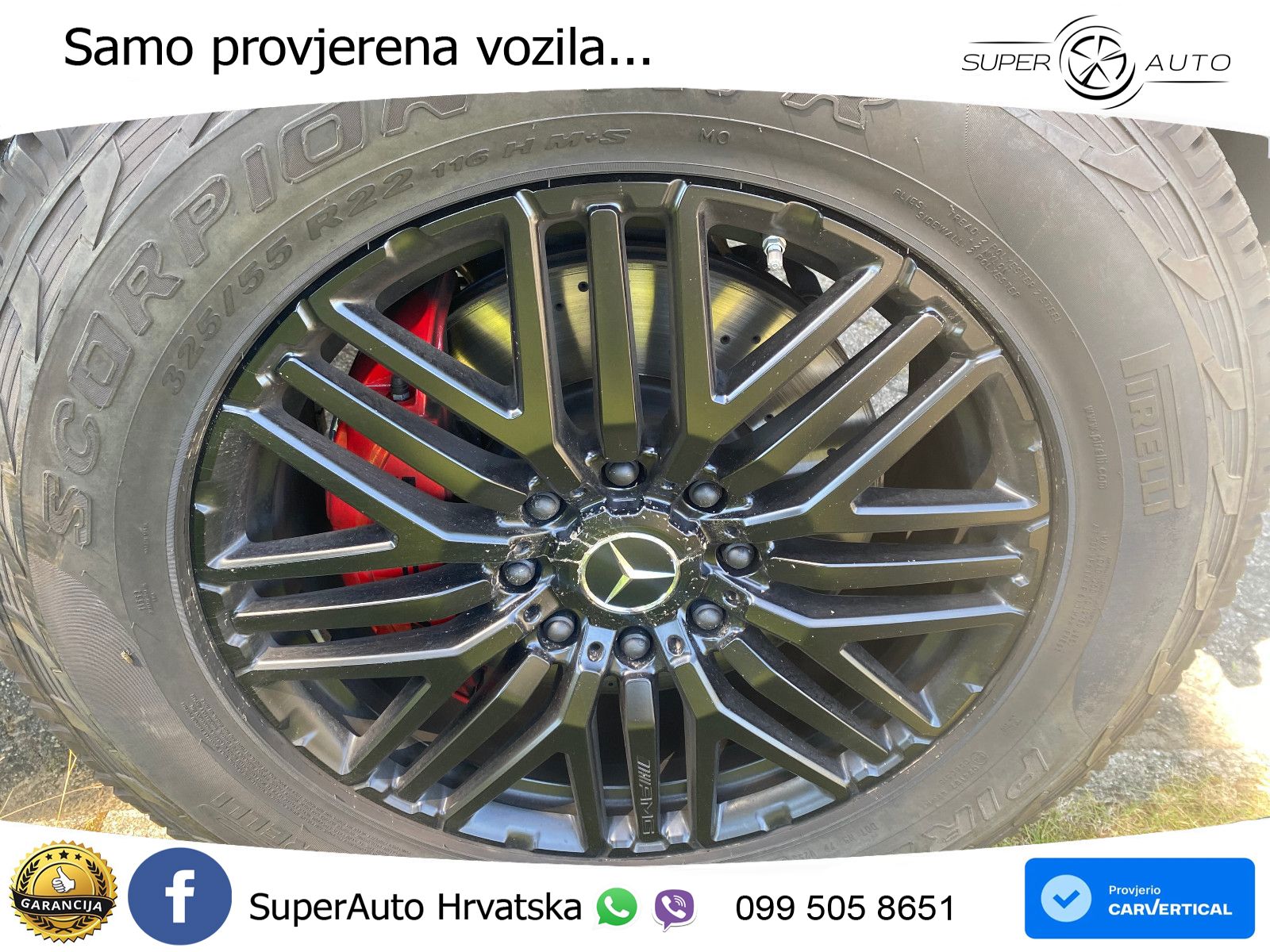 Mercedes AMG G 63 Long V8 (585 KS) 4MATIC 9G-TRONIC AMG SPEEDSHIFT PLUS Edition One LED+GR SJED+ACC