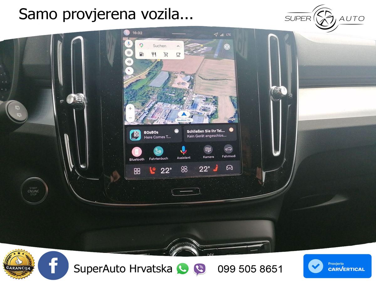 Volvo XC40 2.0 B4 197 KS Automatic LED+GR SJED+ACC