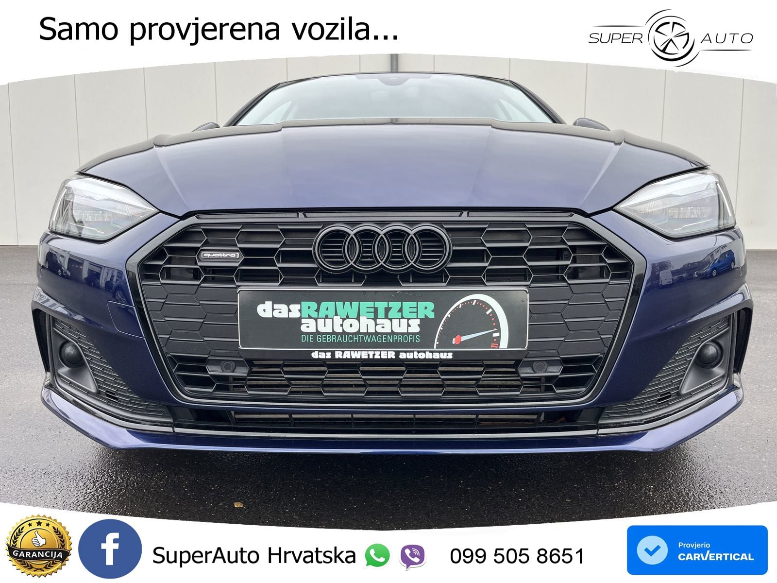 Audi A5 Sportback  40 TFSI (204 KS) quattro S tronic LED+GR SJED+ACC