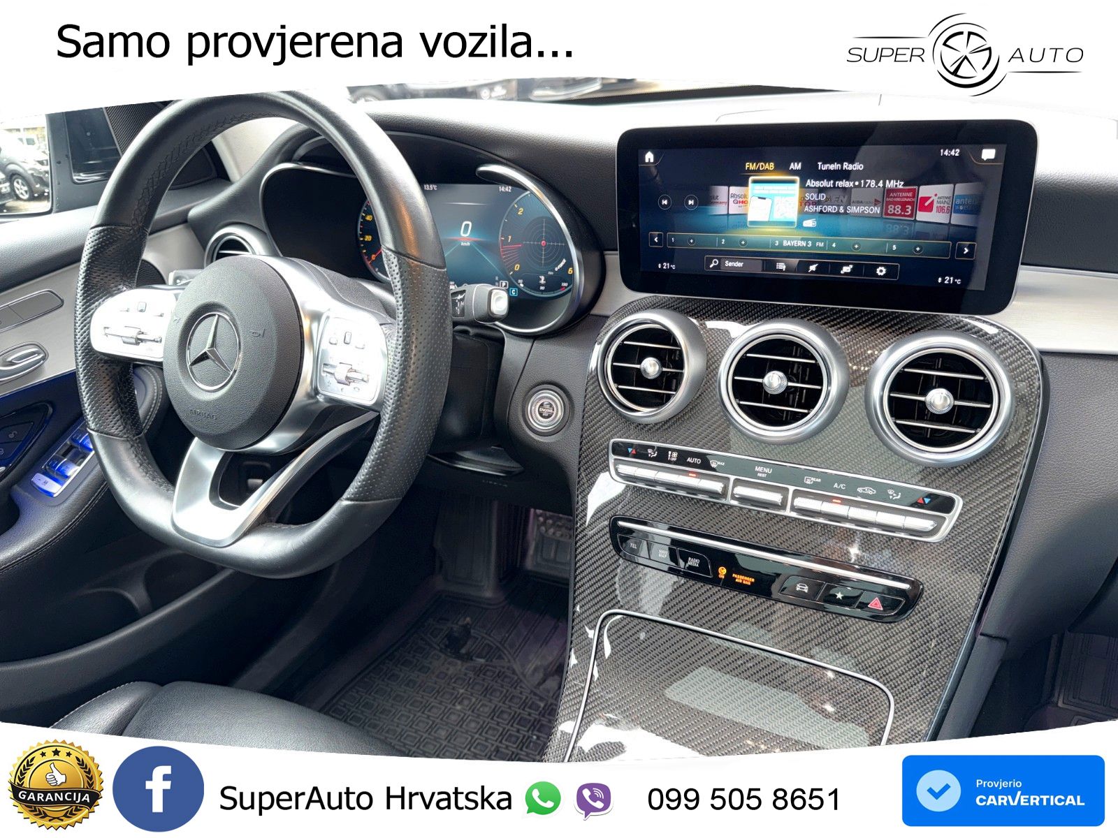 Mercedes GLC 220d (194 KS) 4MATIC G-TRONIC ACC+HEAD+GR SJED+360+PANO