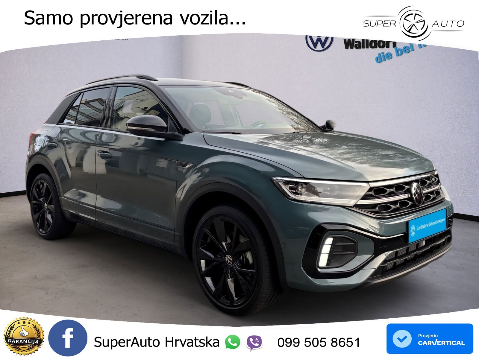 Volkswagen T-Roc 1.5 TSI (150 KS) DSG LED+GR SJED+ACC