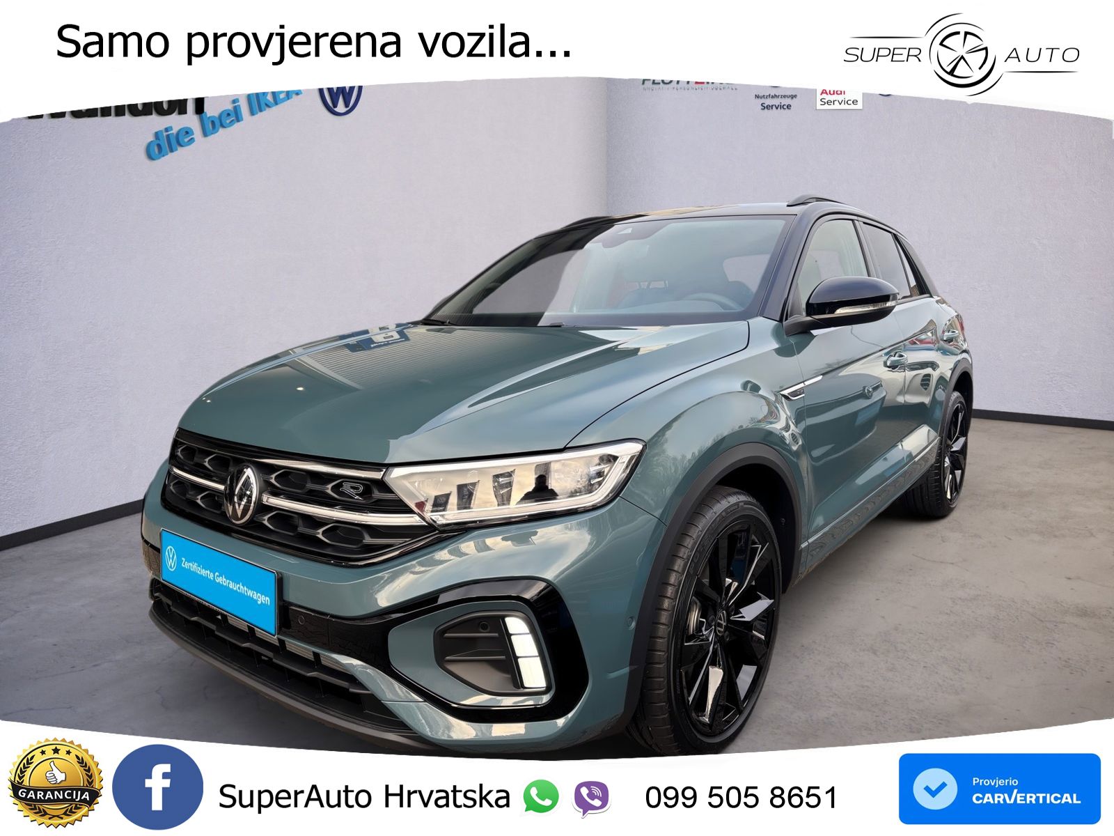 Volkswagen T-Roc 1.5 TSI (150 KS) DSG LED+GR SJED+ACC