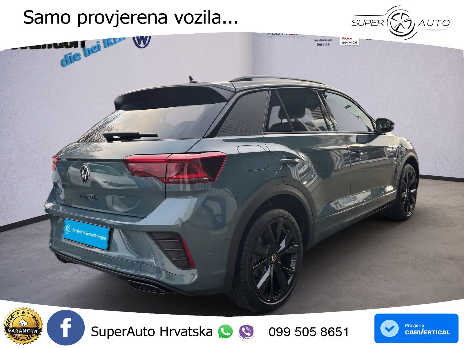 Volkswagen T-Roc 1.5 TSI (150 KS) DSG LED+GR SJED+ACC