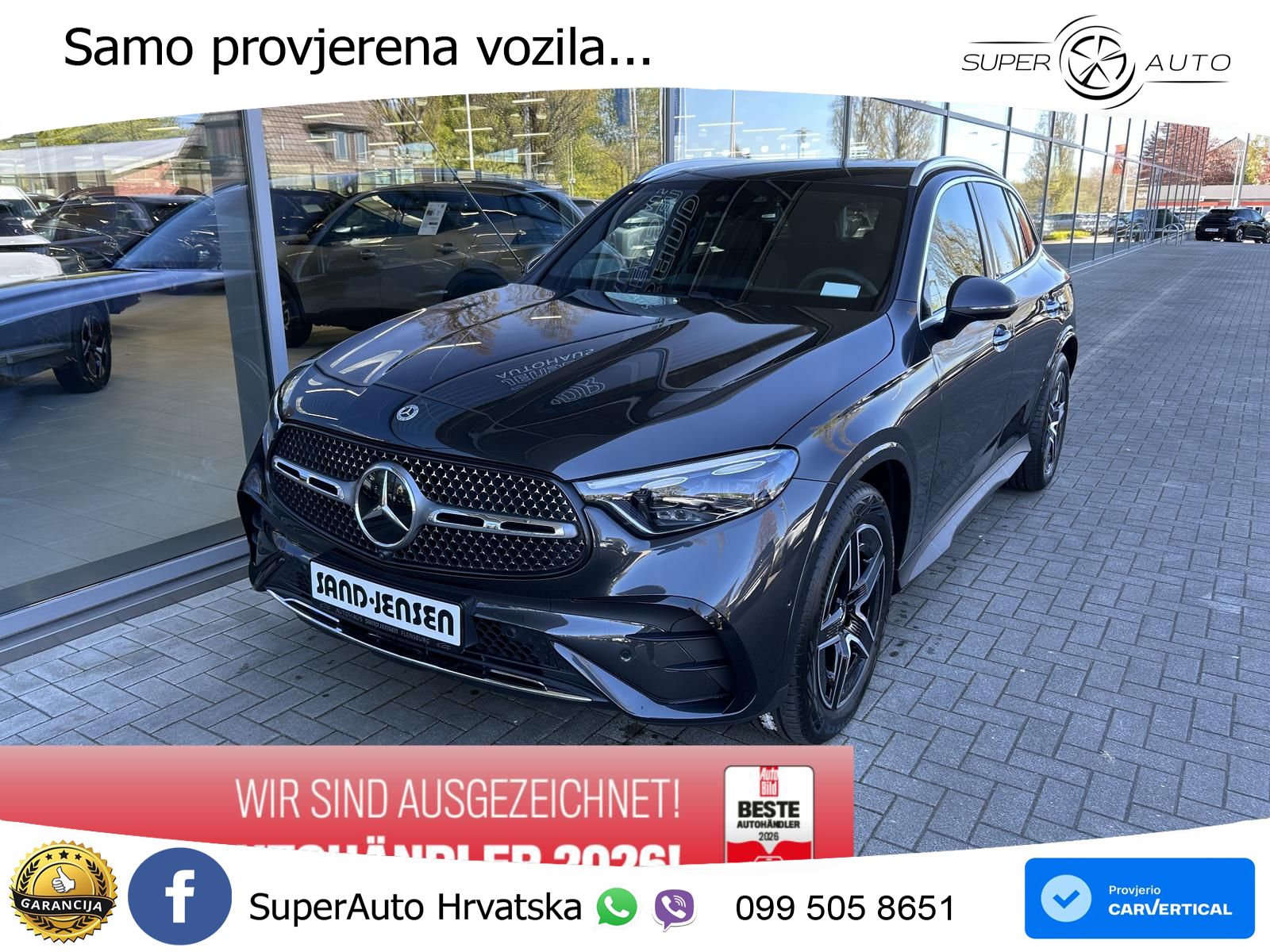 Mercedes GLC 300d (269 KS) 4MATIC 9G-TRONIC AMG LED+GR SJED+ACC