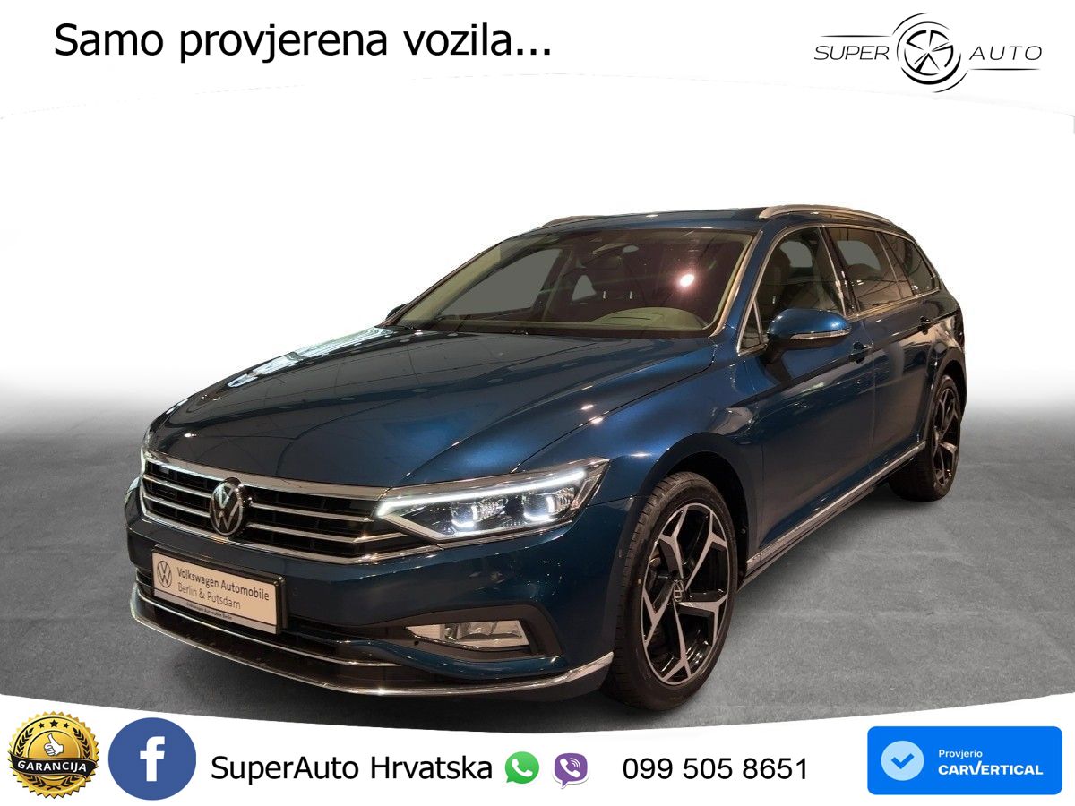Volkswagen Passat Variant 2.0 TDI (200 KS) 4MOTION DSG Elegance MATRIX+GR SJED+KAM