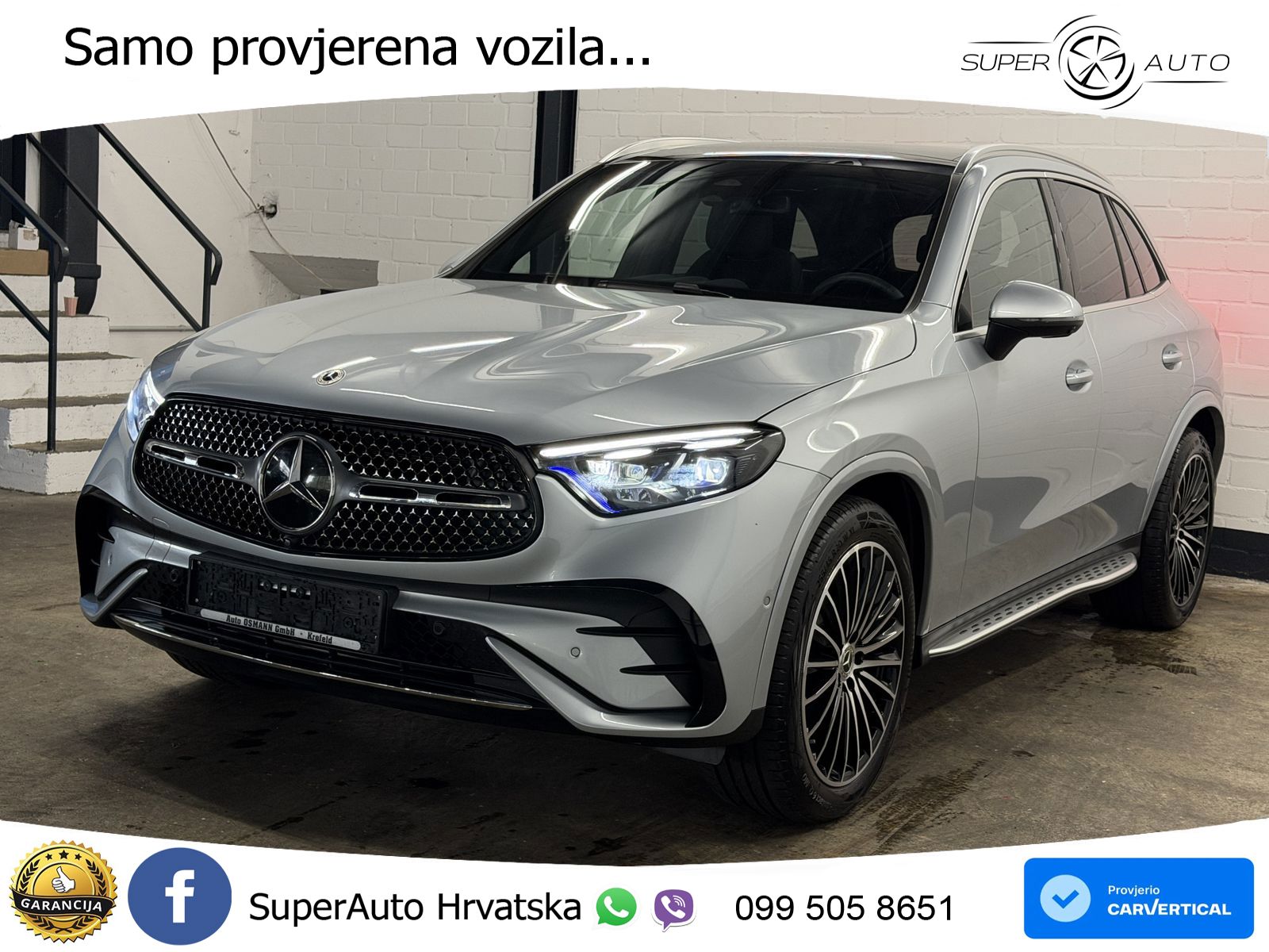 Mercedes GLC 200d (163 KS) 4MATIC 9G-TRONIC AMG LED+GR SJED+ACC