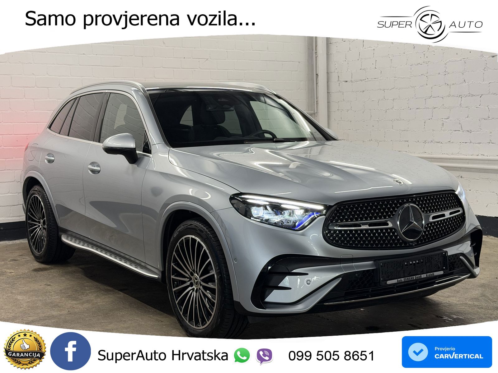 Mercedes GLC 200d (163 KS) 4MATIC 9G-TRONIC AMG LED+GR SJED+ACC