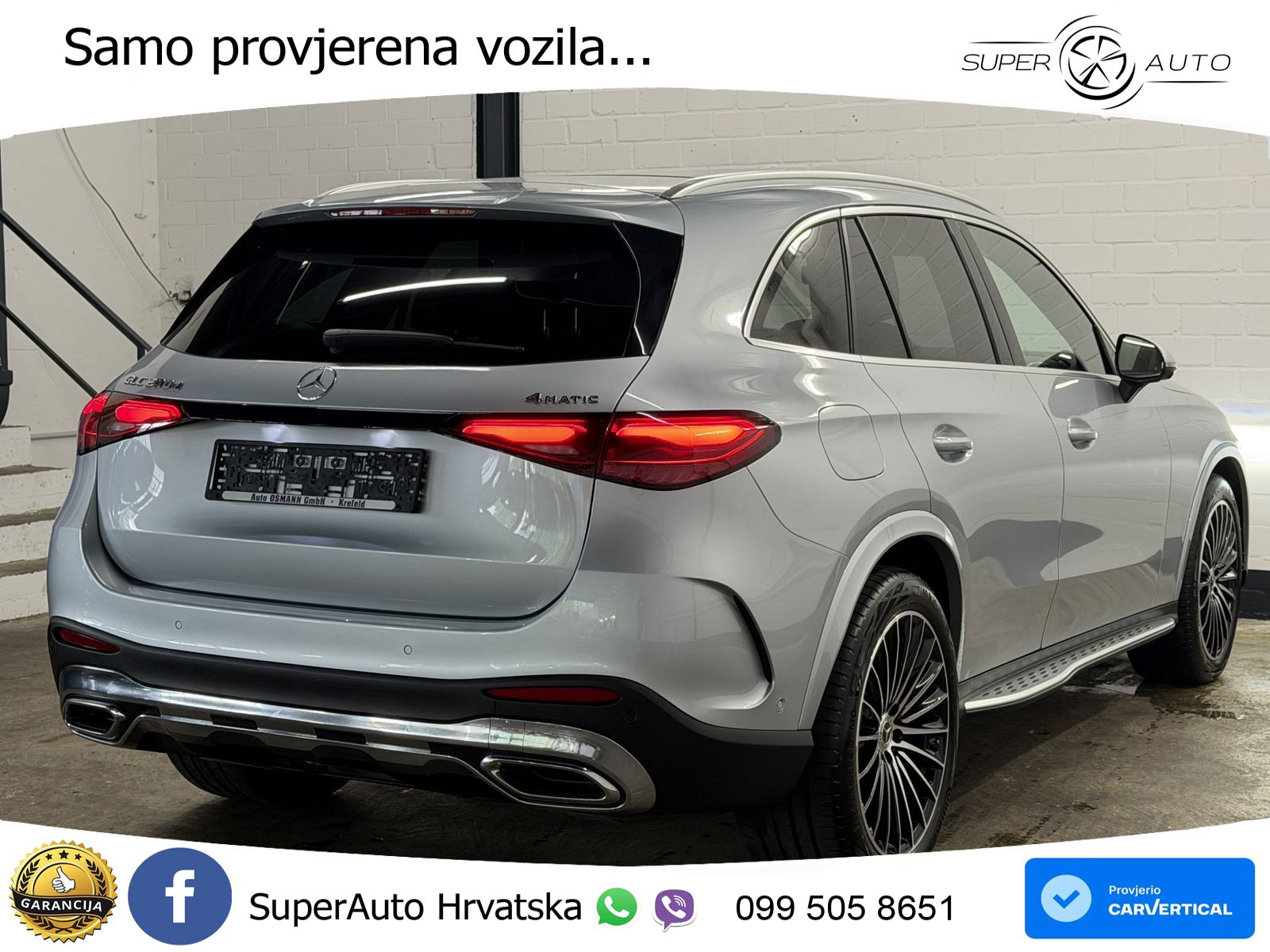 Mercedes GLC 200d (163 KS) 4MATIC 9G-TRONIC AMG LED+GR SJED+ACC