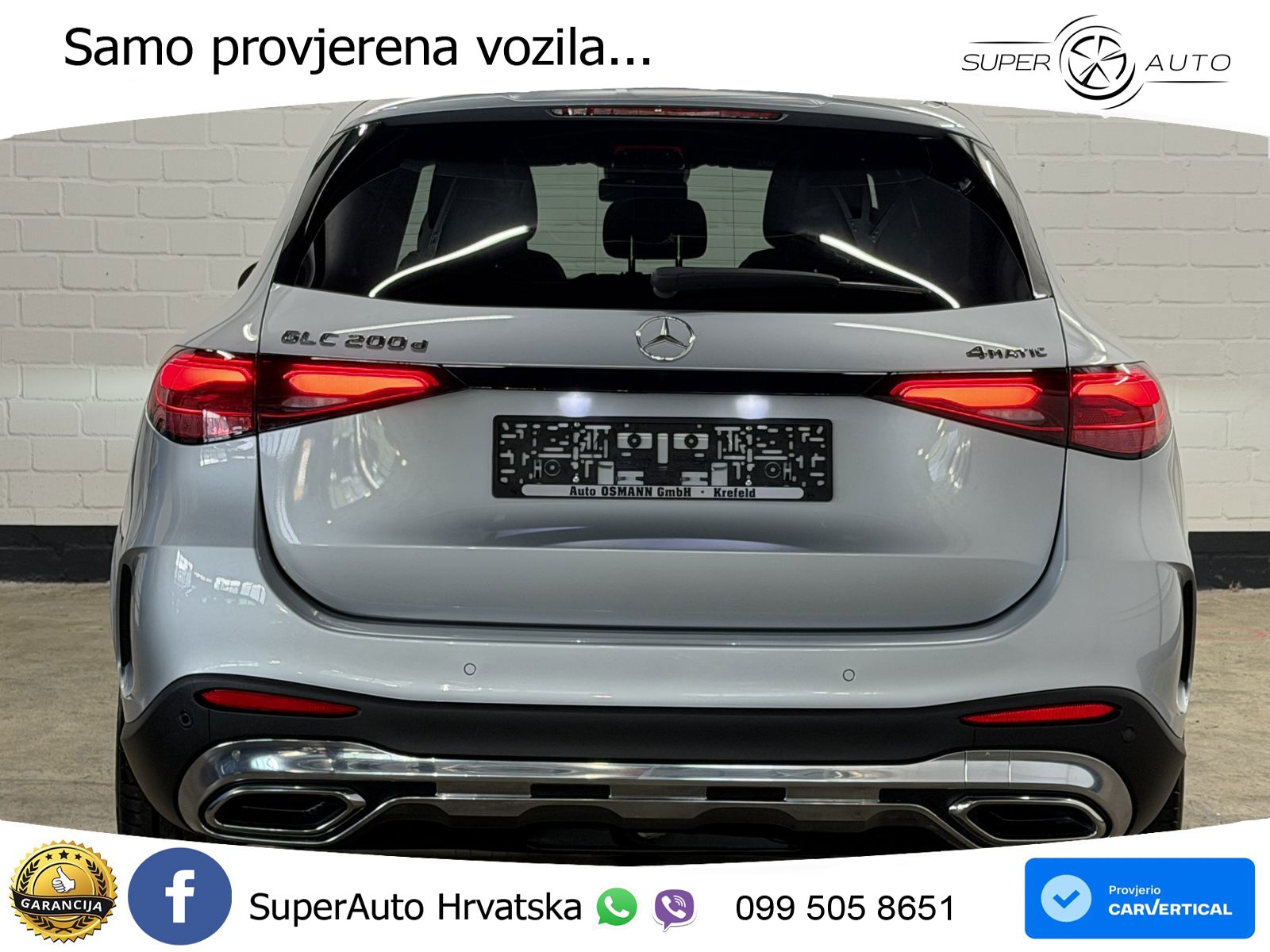 Mercedes GLC 200d (163 KS) 4MATIC 9G-TRONIC AMG LED+GR SJED+ACC