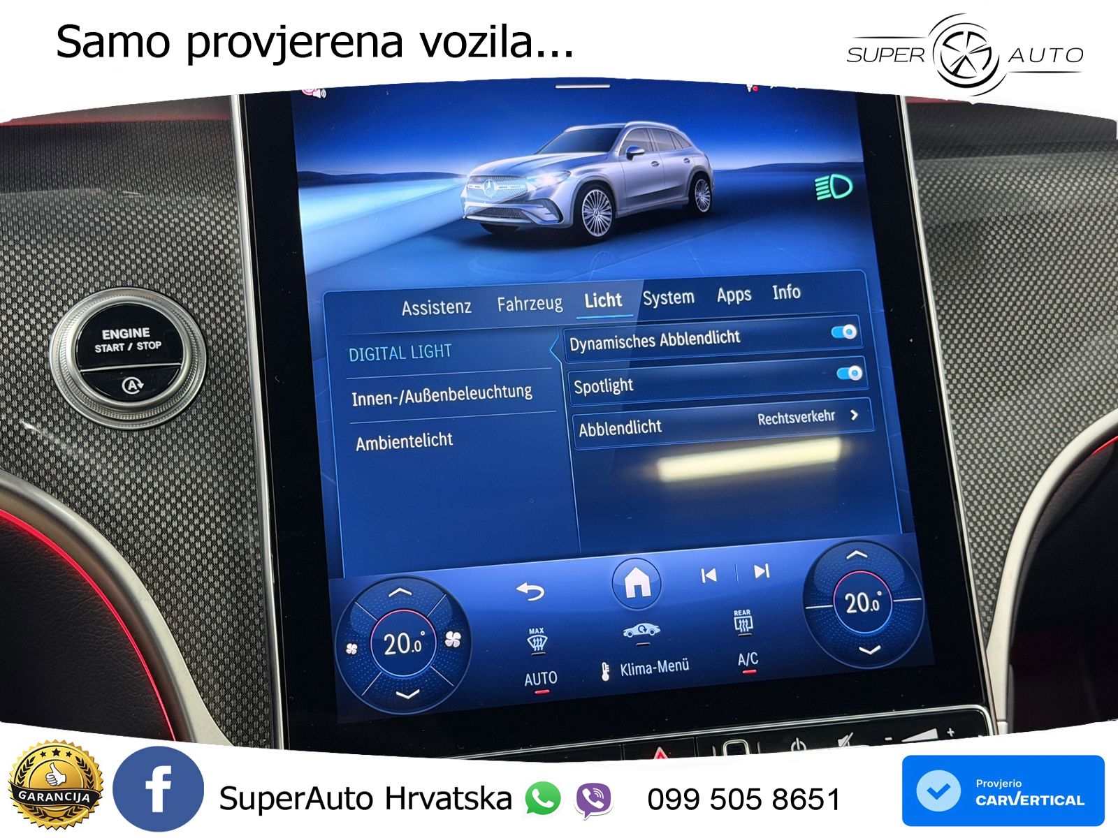 Mercedes GLC 200d (163 KS) 4MATIC 9G-TRONIC AMG LED+GR SJED+ACC