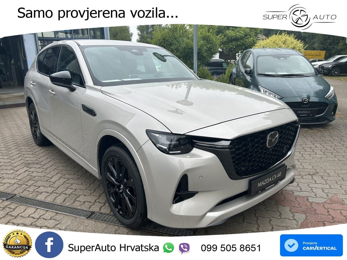 Mazda CX-60 3.3 e-Skyactiv D (254 KS) AWD Automatic MATRIX+GR SJED+KAM