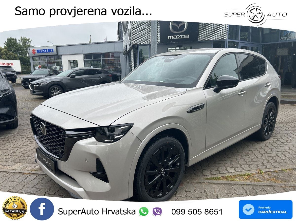 Mazda CX-60 3.3 e-Skyactiv D (254 KS) AWD Automatic MATRIX+GR SJED+KAM