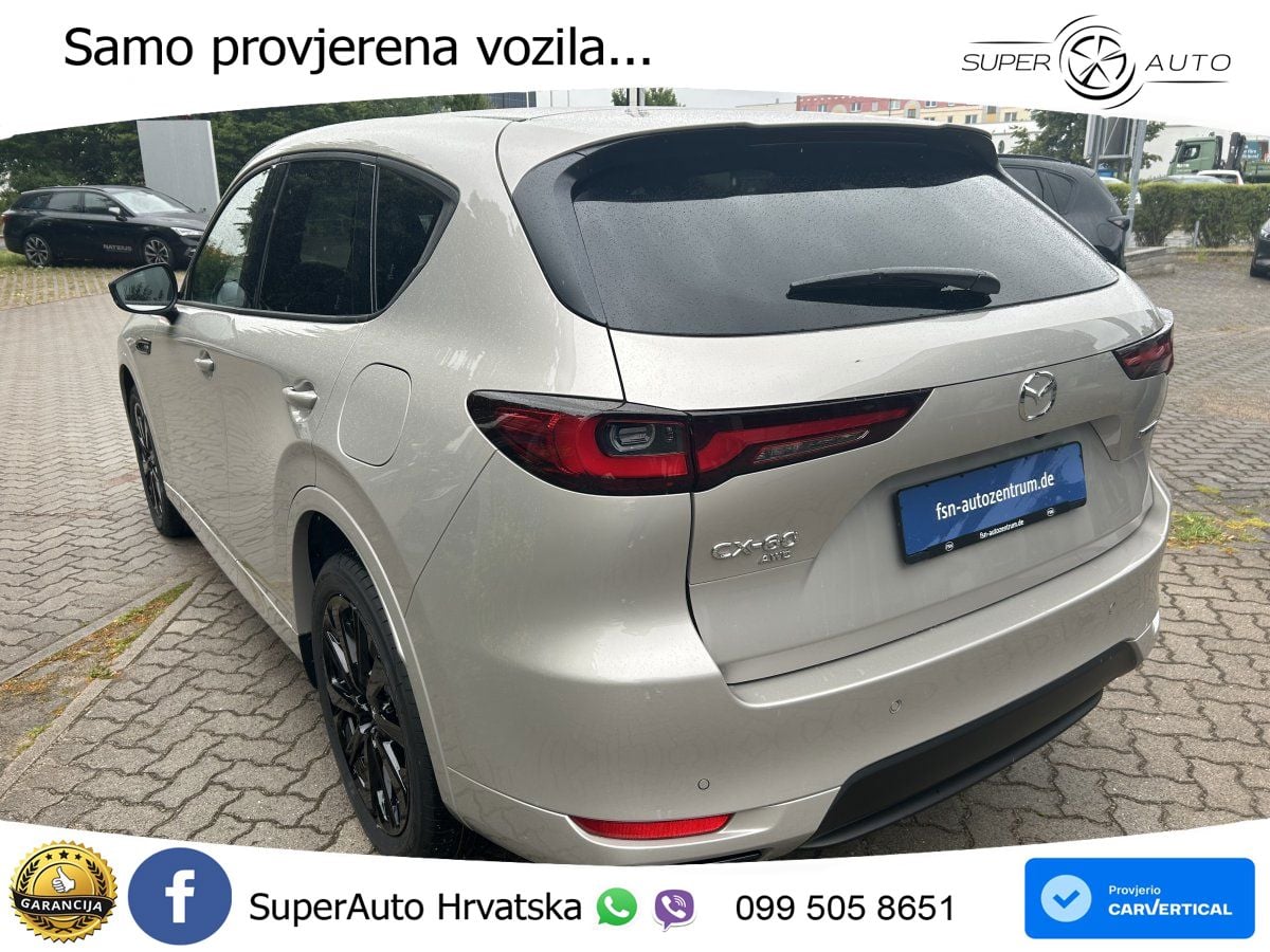 Mazda CX-60 3.3 e-Skyactiv D (254 KS) AWD Automatic MATRIX+GR SJED+KAM