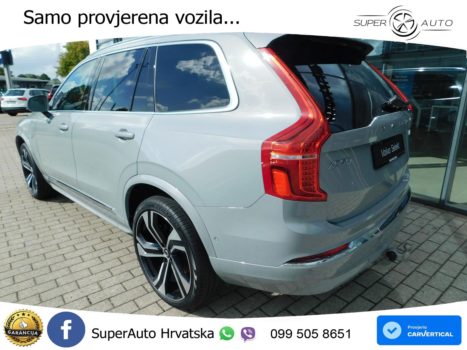 Volvo XC90 2.0 T8 AWD Automatic ACC+GR SJED+360+PANO