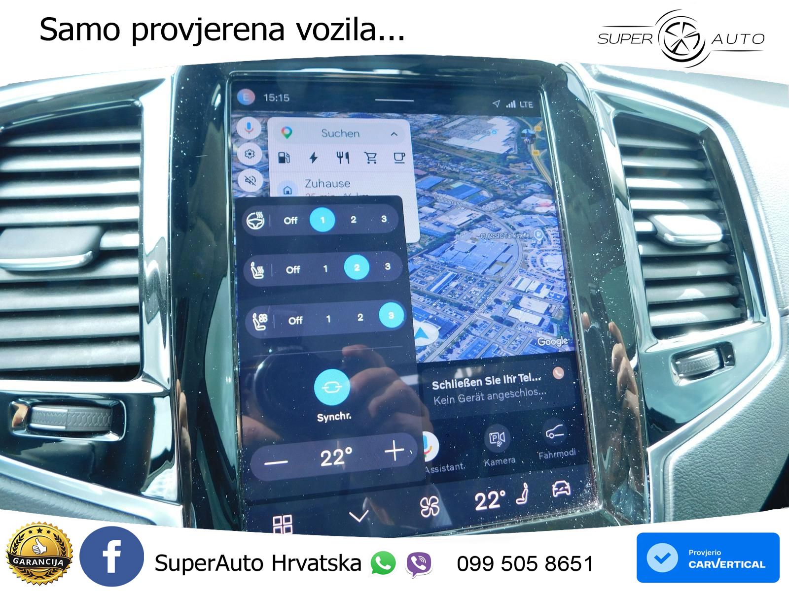 Volvo XC90 2.0 T8 AWD Automatic ACC+GR SJED+360+PANO