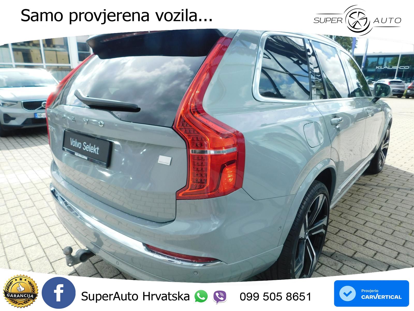 Volvo XC90 2.0 T8 AWD Automatic ACC+GR SJED+360+PANO
