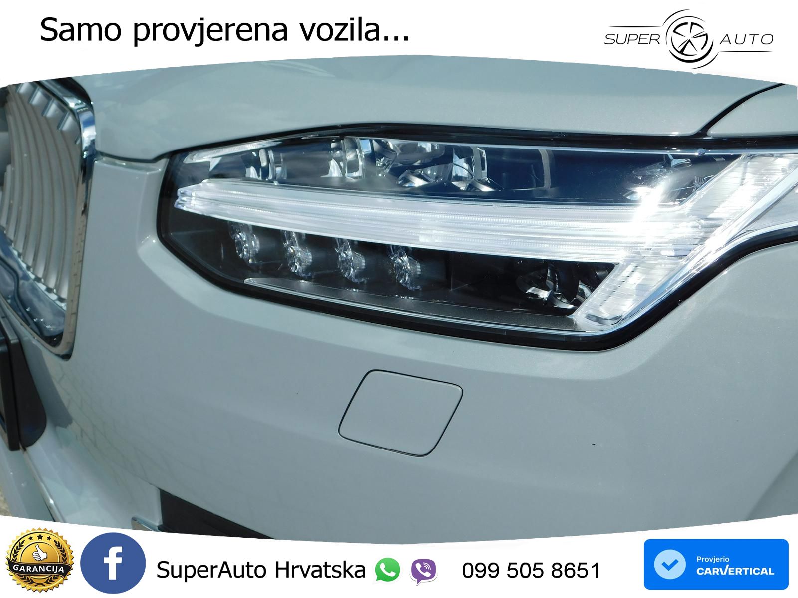 Volvo XC90 2.0 T8 AWD Automatic ACC+GR SJED+360+PANO