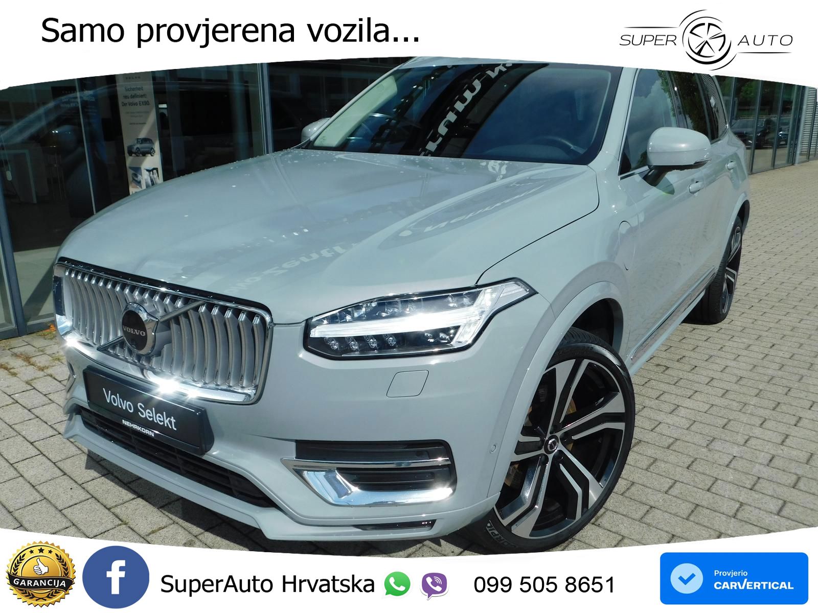 Volvo XC90 2.0 T8 AWD Automatic ACC+GR SJED+360+PANO