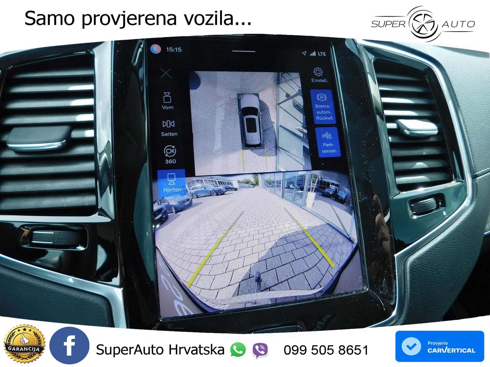 Volvo XC90 2.0 T8 AWD Automatic ACC+GR SJED+360+PANO