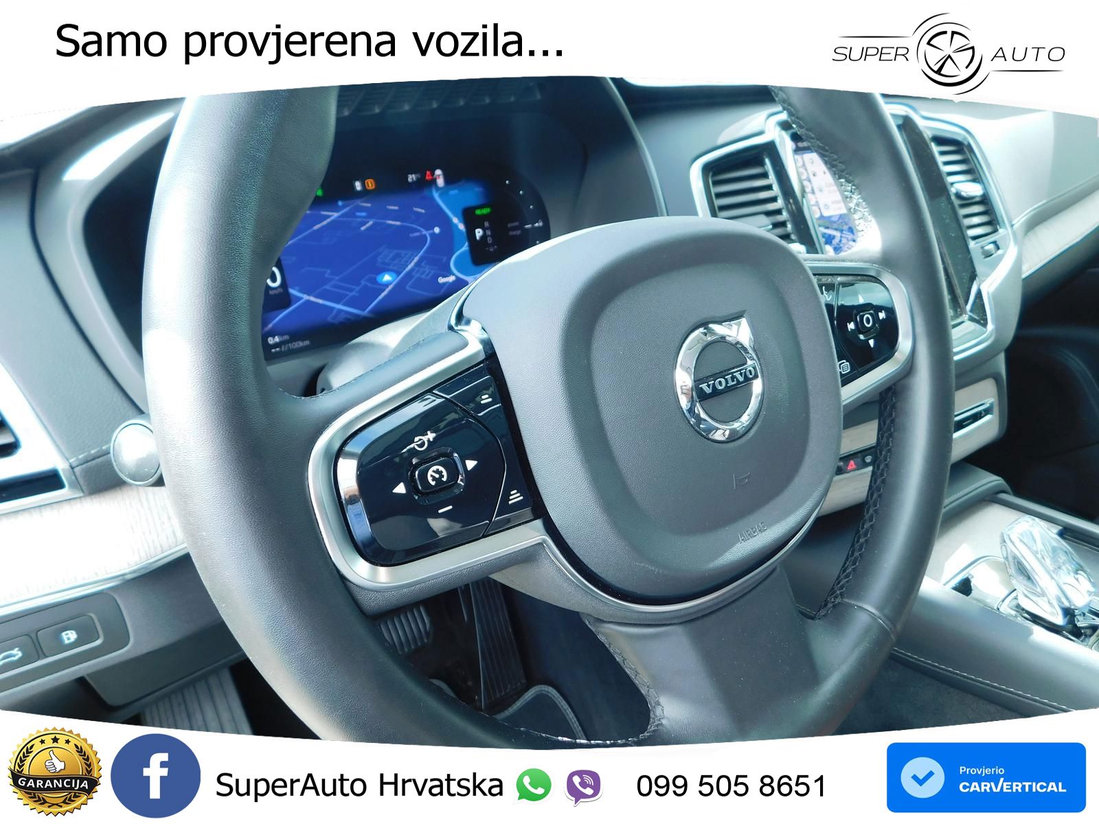 Volvo XC90 2.0 T8 AWD Automatic ACC+GR SJED+360+PANO