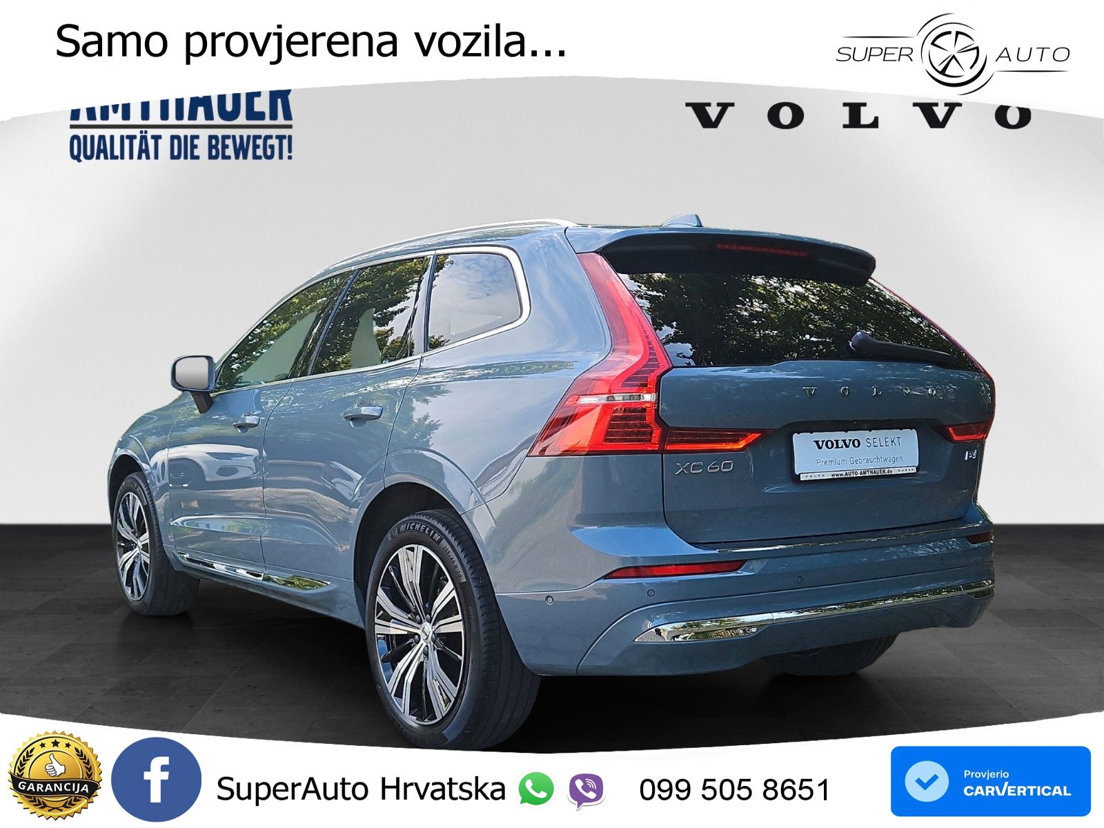 Volvo XC60 B4 Diesel AWD Geartronic ACC+GR SJED+360+PANO