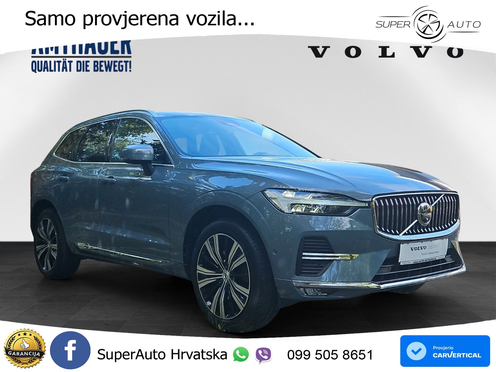 Volvo XC60 B4 Diesel AWD Geartronic ACC+GR SJED+360+PANO