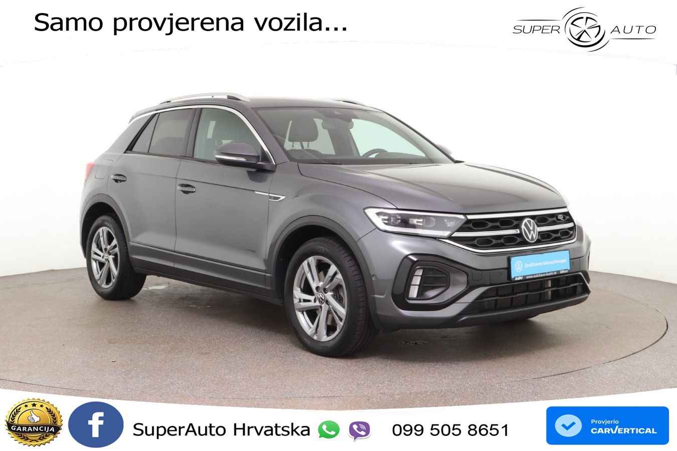 Volkswagen T-Roc I 2.0 TDI (150 KS) DSG LED+GR SJED+ACC