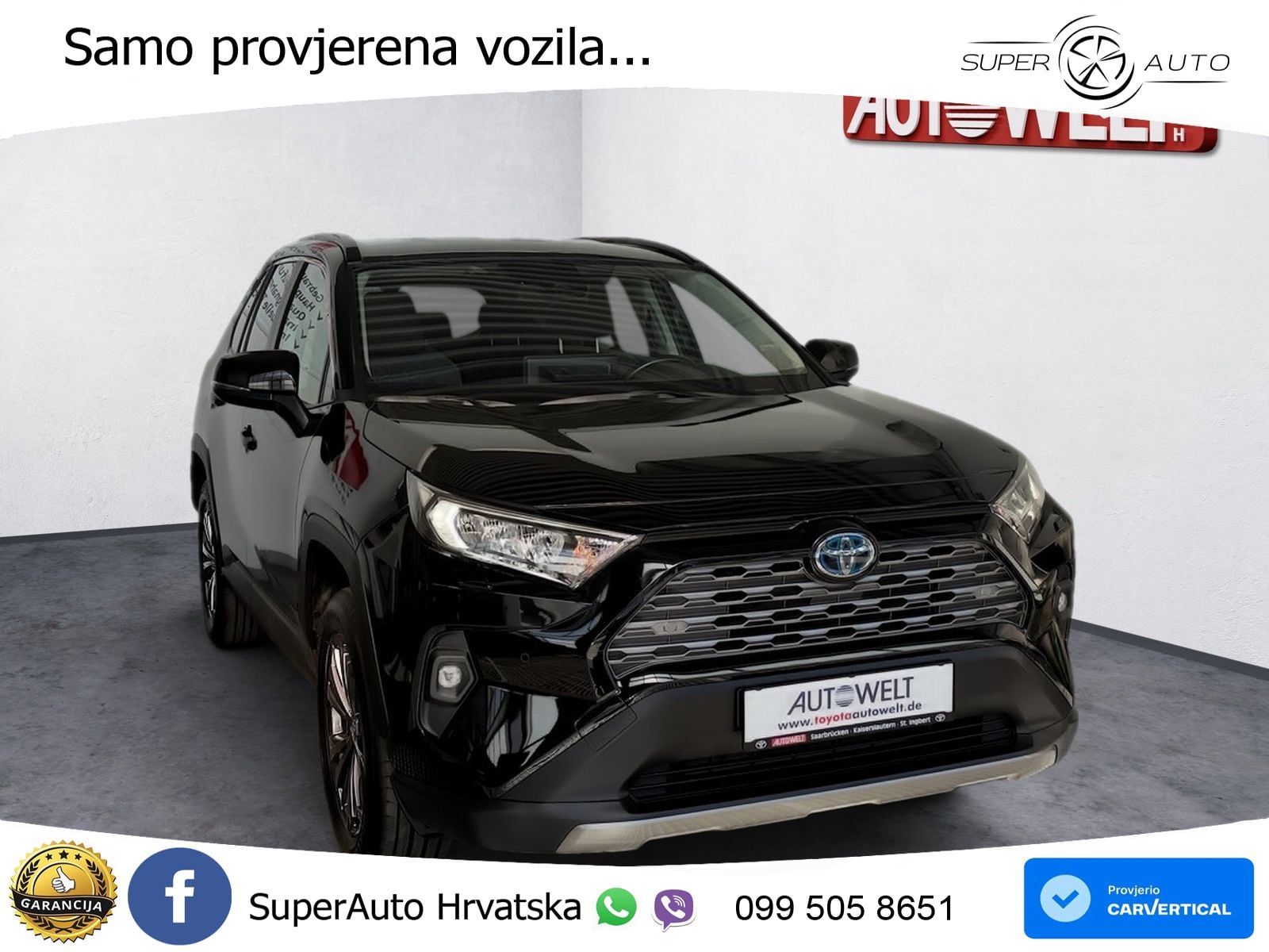 Toyota RAV4 2.5 (218 KS) Hybrid eCVT LED+GR SJED+ACC