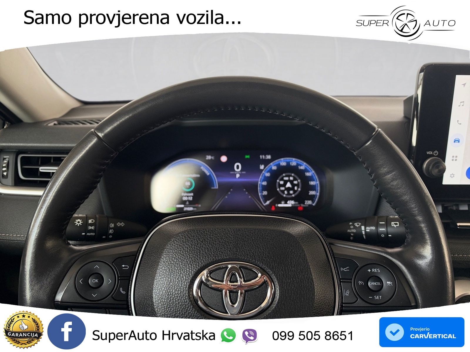 Toyota RAV4 2.5 (218 KS) Hybrid eCVT LED+GR SJED+ACC