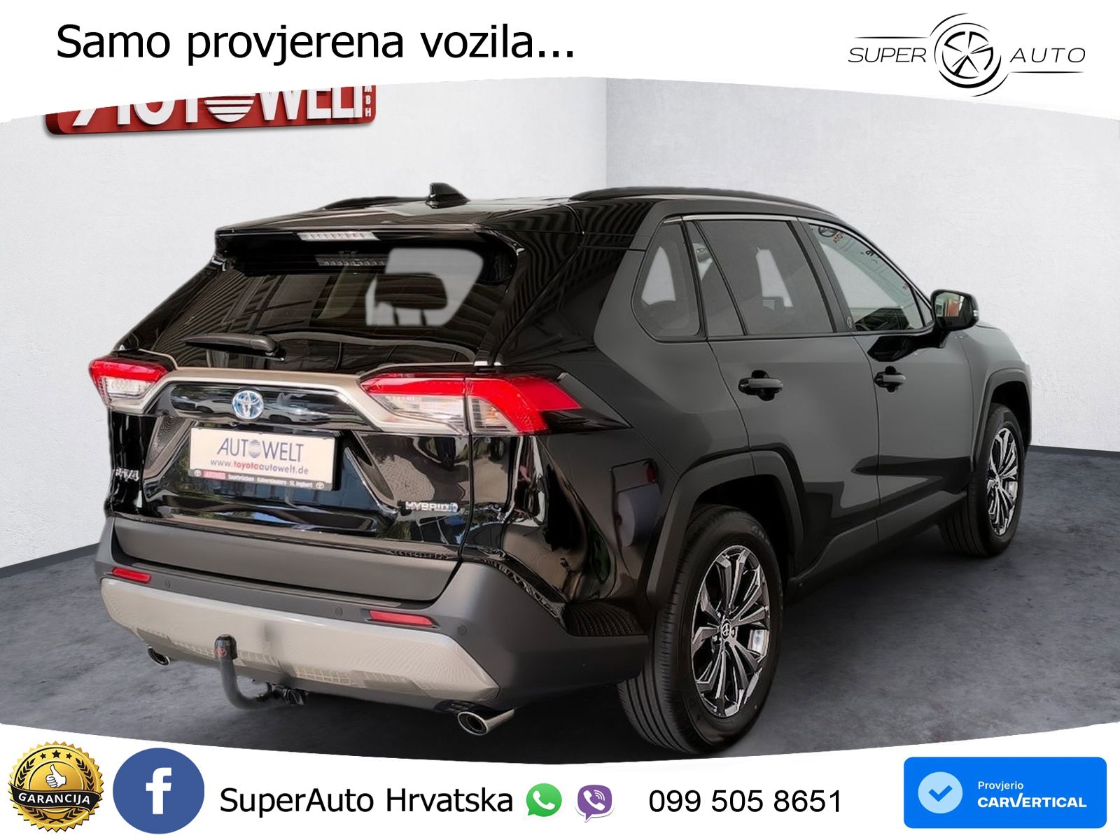 Toyota RAV4 2.5 (218 KS) Hybrid eCVT LED+GR SJED+ACC