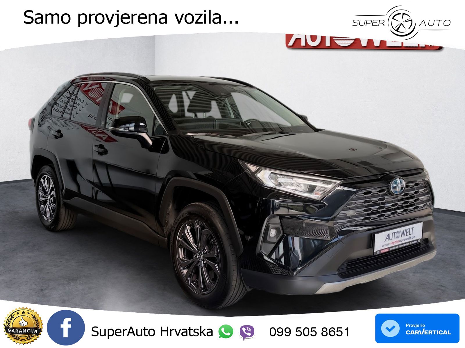 Toyota RAV4 2.5 (218 KS) Hybrid eCVT LED+GR SJED+ACC