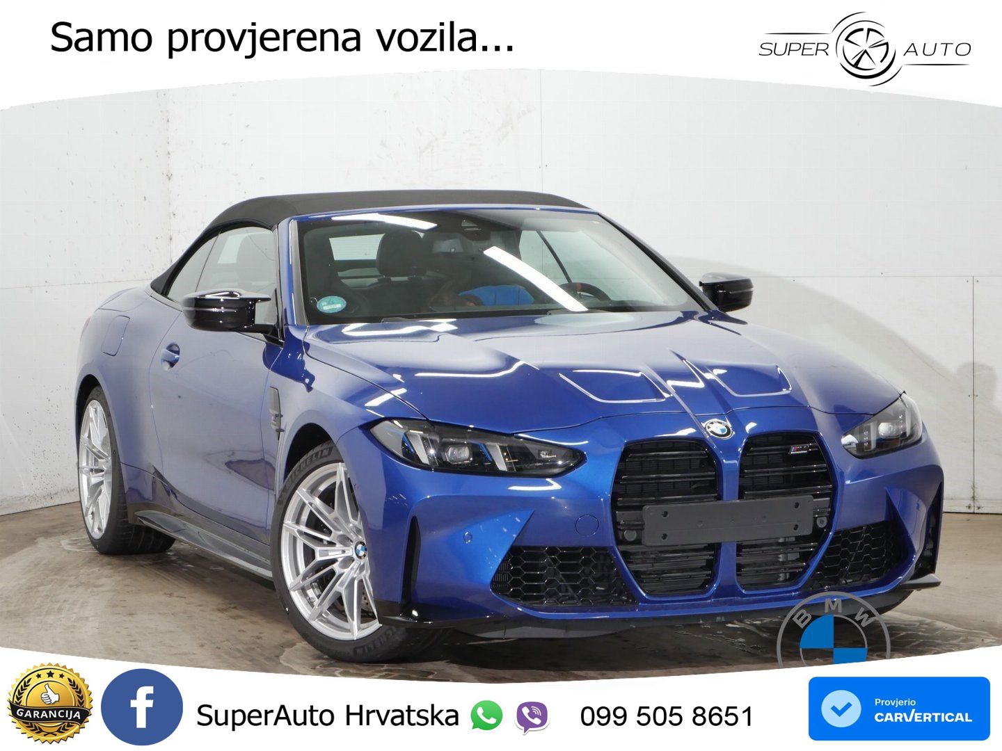 BMW M4 Convertible Competition 3.0 (530 KS) xDrive Steptronic