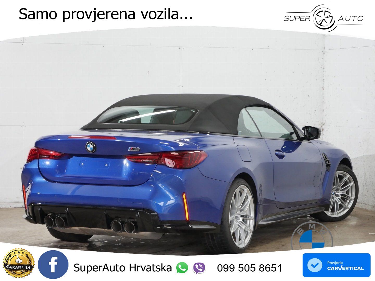 BMW M4 Convertible Competition 3.0 (530 KS) xDrive Steptronic