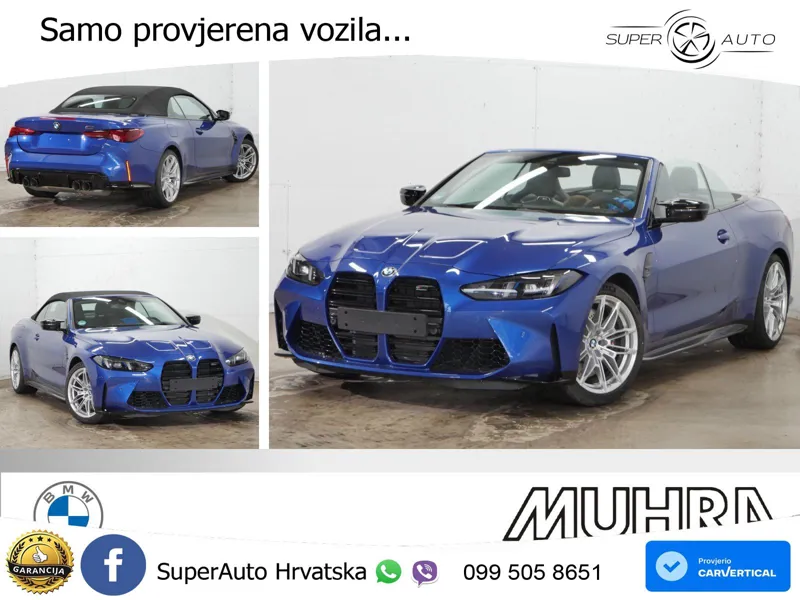 BMW M4 Convertible Competition 3.0 (530 KS) xDrive Steptronic