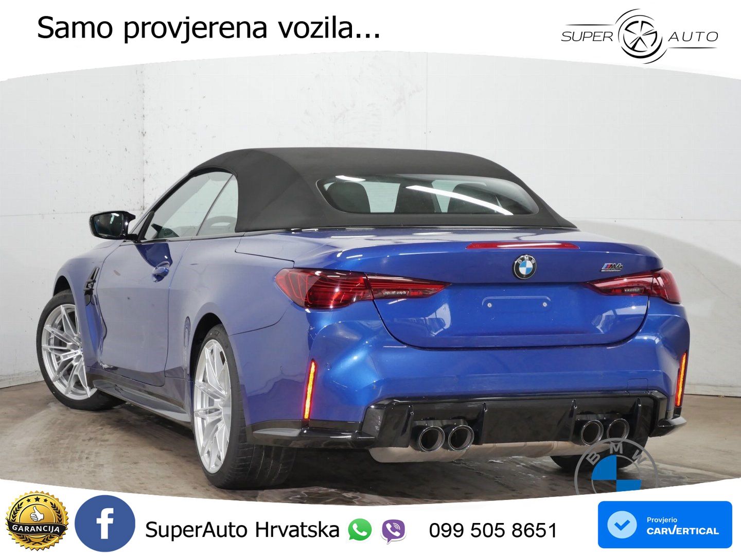 BMW M4 Convertible Competition 3.0 (530 KS) xDrive Steptronic