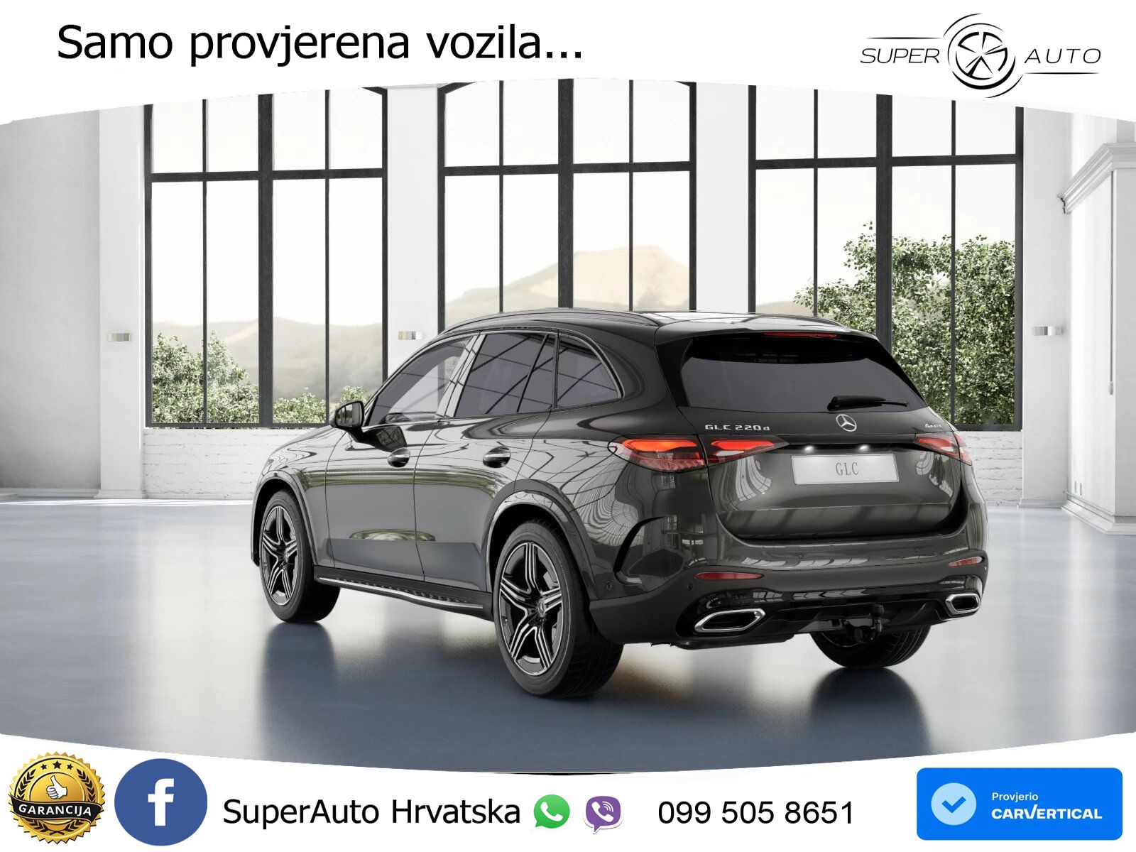 Mercedes GLC 220d (197 KS) 4MATIC 9G-TRONIC AMG ACC+GR SJED+360+PANO