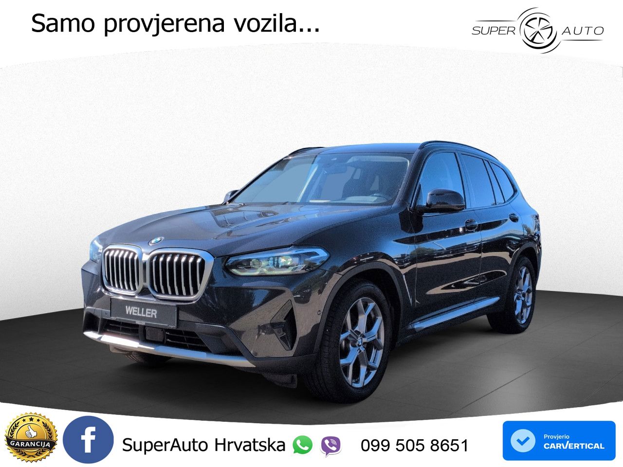 BMW X3 20i xDrive Steptronic M Sport LED+GR SJED+ACC